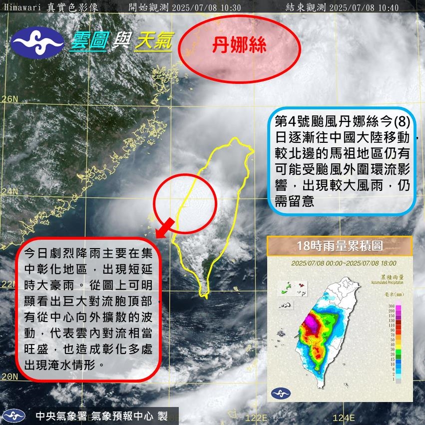 台灣海峽上空有異狀?前氣象局長鄭明典1圖示警「特別回波」:恐變...