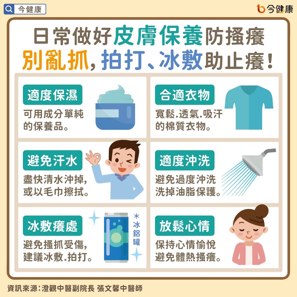 #張文馨 #癢 #搔癢 #止癢 #澄觀中醫 #澄觀 #中醫