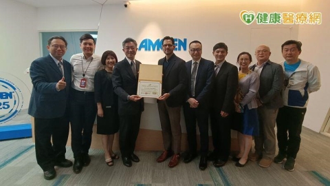 台灣安進藥品公司培養優秀行銷人才　獲頒榮譽ＭR認證