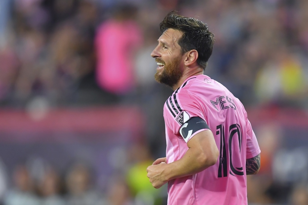 足球(影)/38歲阿根廷巨星梅西無所不能! 帶領邁阿密國際連勝還創下MLS紀錄