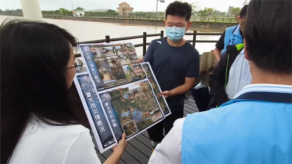 金門豪大雨成水都! 近500公頃高粱田淹沒 契作全泡湯