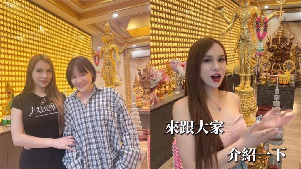 小A辣搖身當「宮主」新建佛舍！豪氣蓋「四層樓廟」內部驚人畫面曝光
