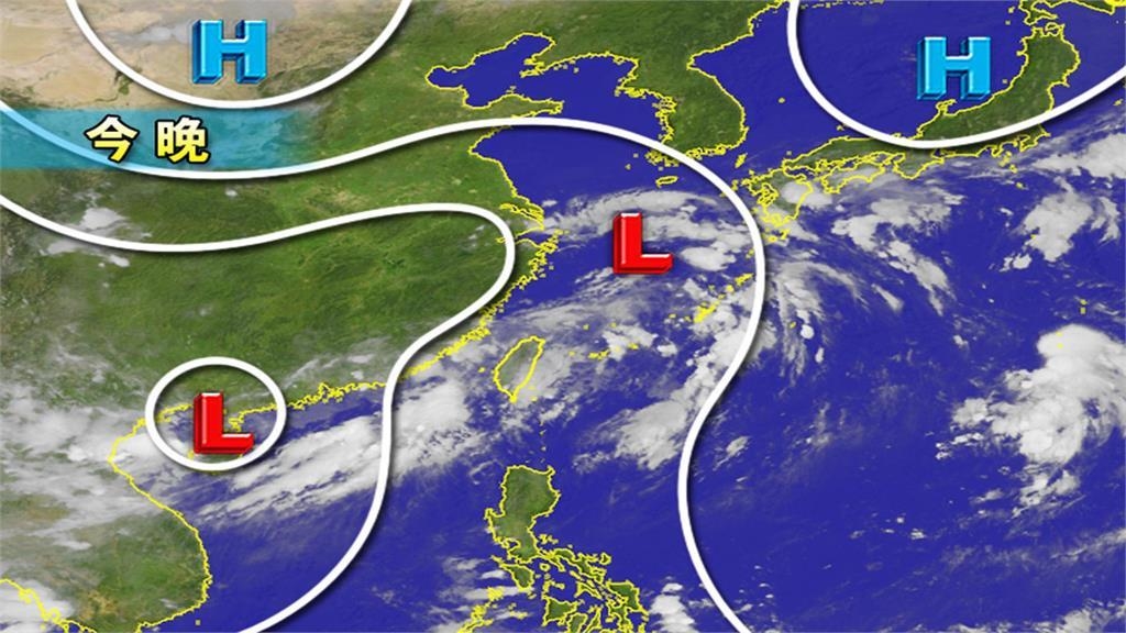 丹娜絲殘骸甩尾「8地區豪雨猛炸」!林嘉愷5圖揭「週末變天機率」:低壓還在 丹娜絲殘骸甩尾「8地區豪雨猛炸」!林嘉愷5圖揭「週末變天機率」:低壓還在