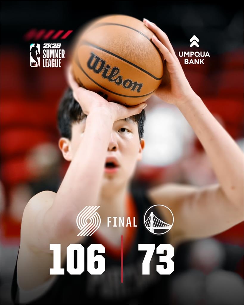 NBA(影)/「中國約基奇」填滿數據攔!楊瀚森首秀全能 能攻能傳能抓又能搶