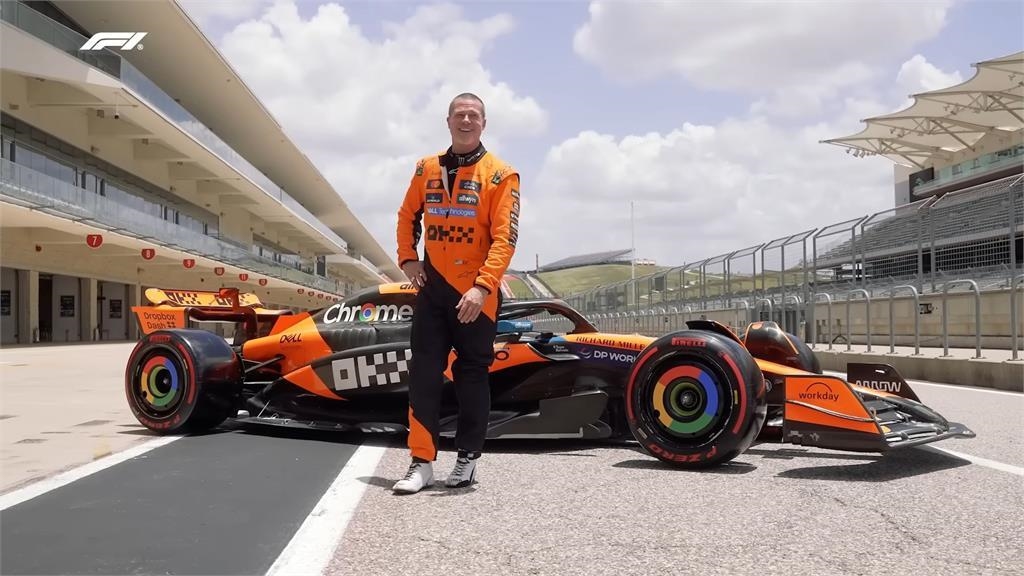 F1(影)／演都演了！布萊德彼特親駕麥拉倫賽車　馳騁賽道體驗飆速快感