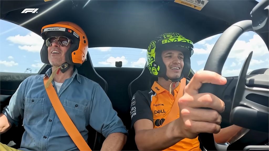 F1(影)/演都演了!布萊德彼特親駕F1賽車 馳騁賽道體驗飆速快感