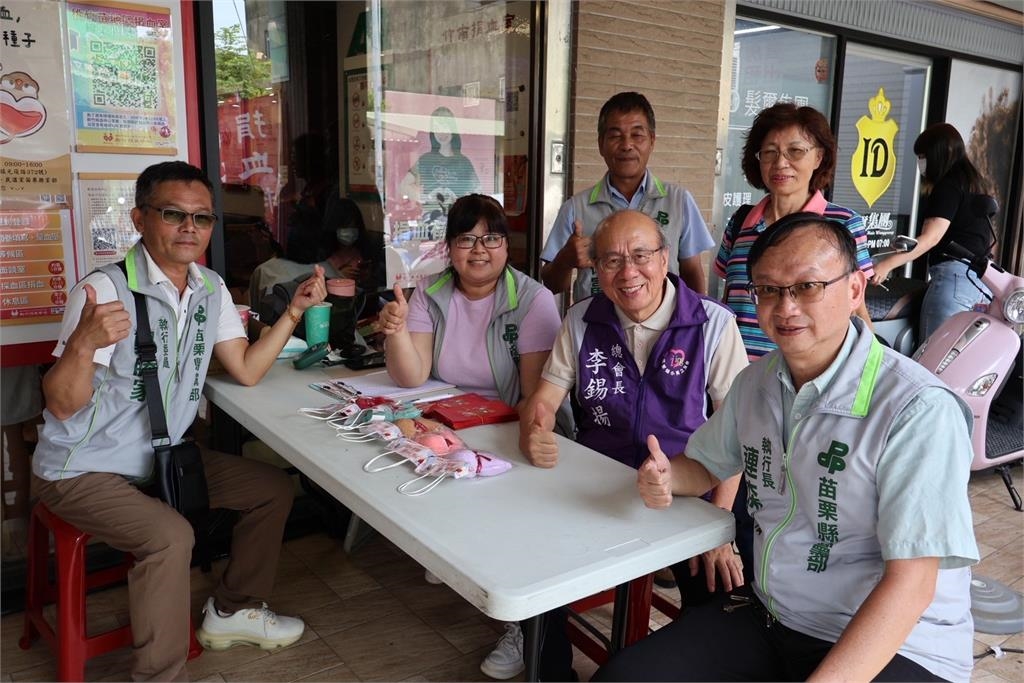 快新聞／熱血一夏！綠苗栗黨部合辦捐血活動　募得284袋熱血創史上第二高