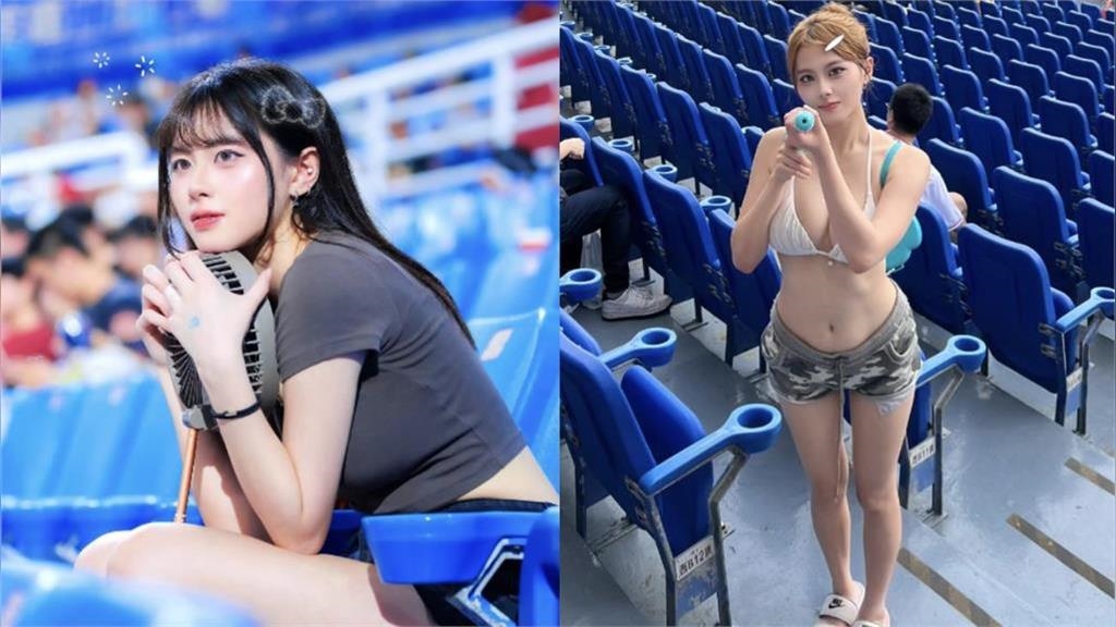 中職(影)／女球迷「大解放」穿比基尼場邊熱舞！「台版權恩妃」網友神出IG