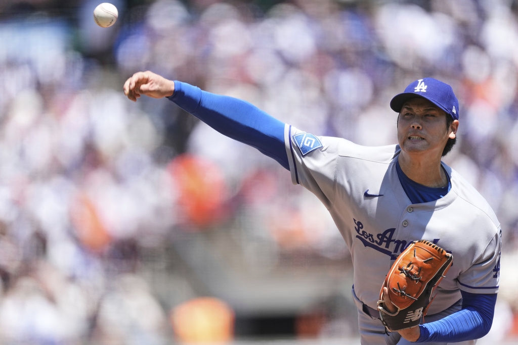 MLB(影)/大谷翔平狂飆160公里快速球奪4K!球速是自然投出來的