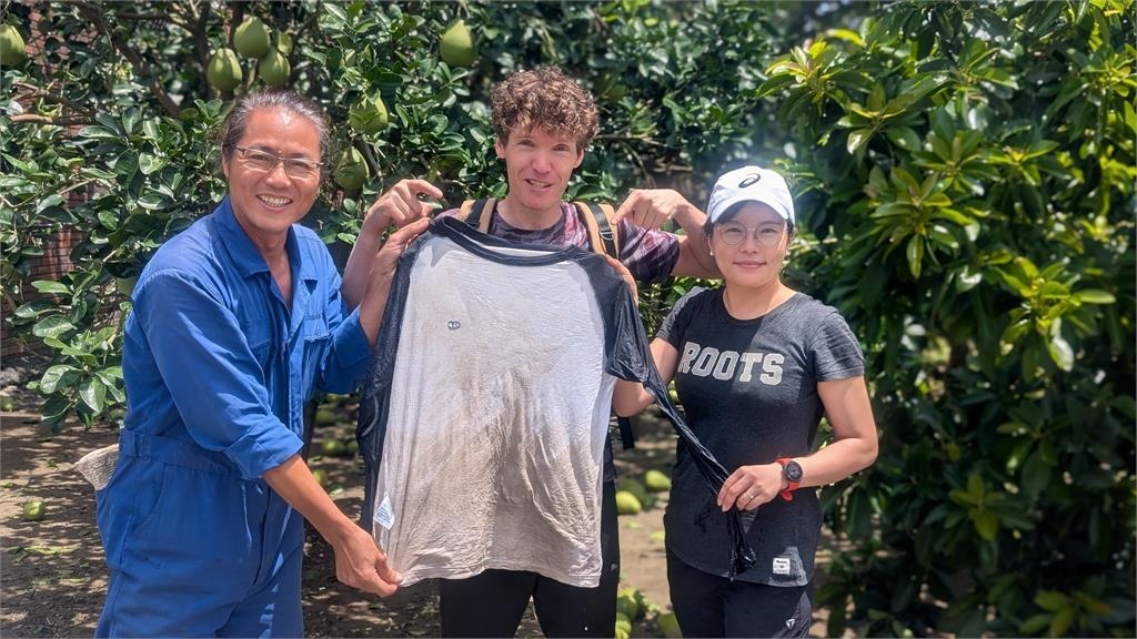 丹娜絲颱風台南文旦損失慘　台灣女婿吉雷米號召民眾撿落果