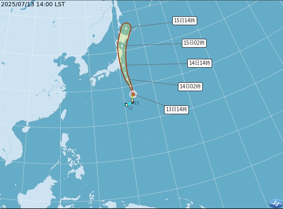 熱帶低壓「颱風窩訊號」增強最快週三成颱!不排除「這天」接近南台灣