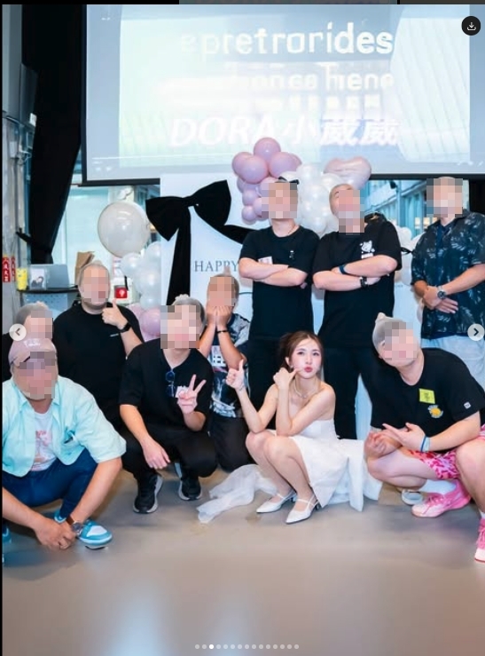 捲小三疑雲「樂天Dora極樂片」流出!突披「夢幻白紗」萬人送祝福