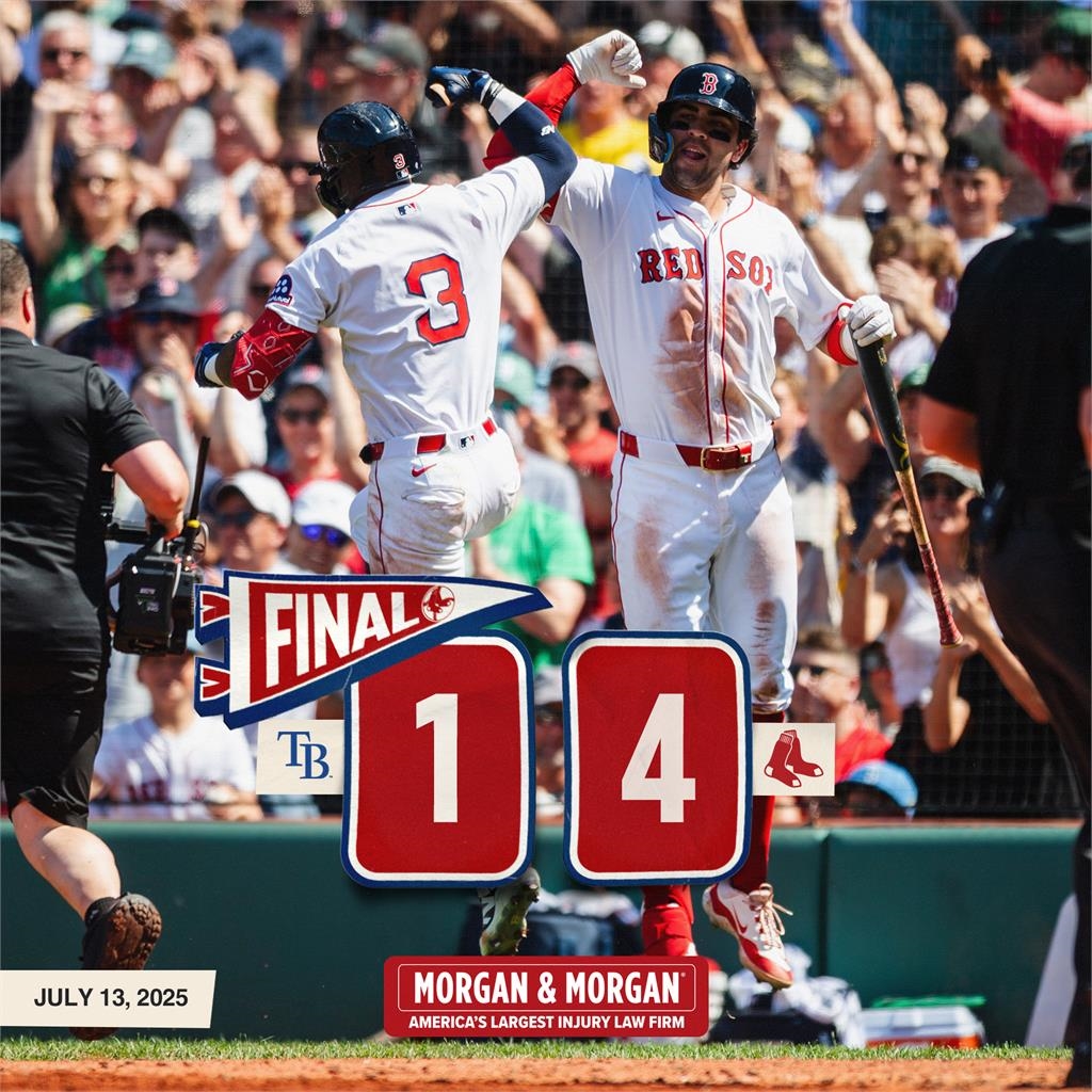 MLB(影)／紅襪2018年奪冠劇本再度上演？投打氣勢如虹拿下10連勝