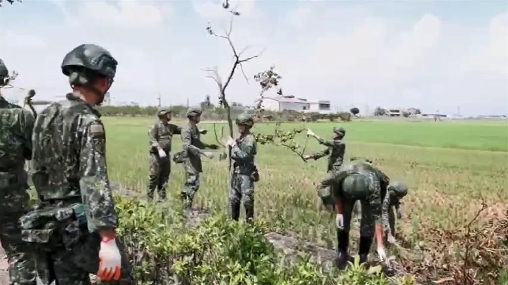 快新聞/拚復舊! 國軍第四、第五作戰區挺進嘉南協助災民