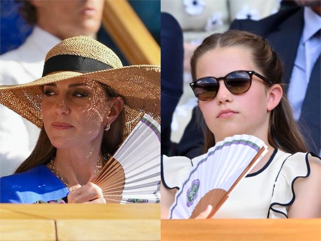 溫網(影)／凱特王妃優雅現身溫布頓球場！親頒獎盃、暖心鼓勵落敗選手