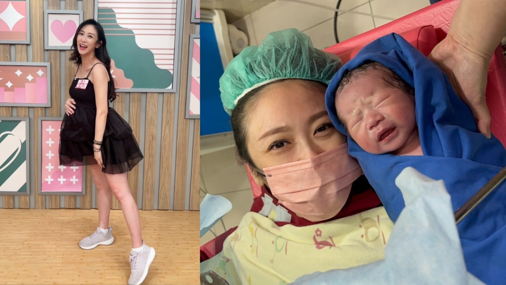 恭喜蔡允潔生二胎了！剖腹產「僅花5分鐘」平安誕下兒子「小福寶」