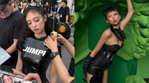 Jennie開唱玩嗨突「雙手猛拉」!上圍1秒「大怒神彈出」全場看傻眼影片瘋傳