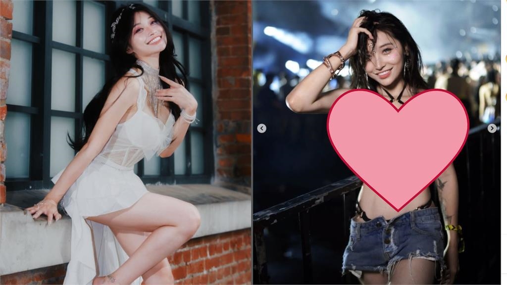 暗黑周子瑜超辣戰袍炸出「圓Q麻糬」　撩髮「濕身照」流出辣暈網：太犯規