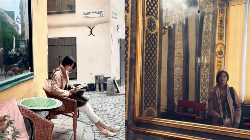 濾鏡沒開「梁詠琪49歲臉蛋」實況曝!濃妝全卸網驚:以為是言承旭