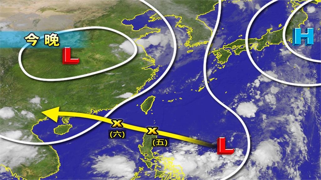 菲律賓低氣壓「這時間」增強颱風!林嘉愷曬「預測路徑+對台影響」警示2地