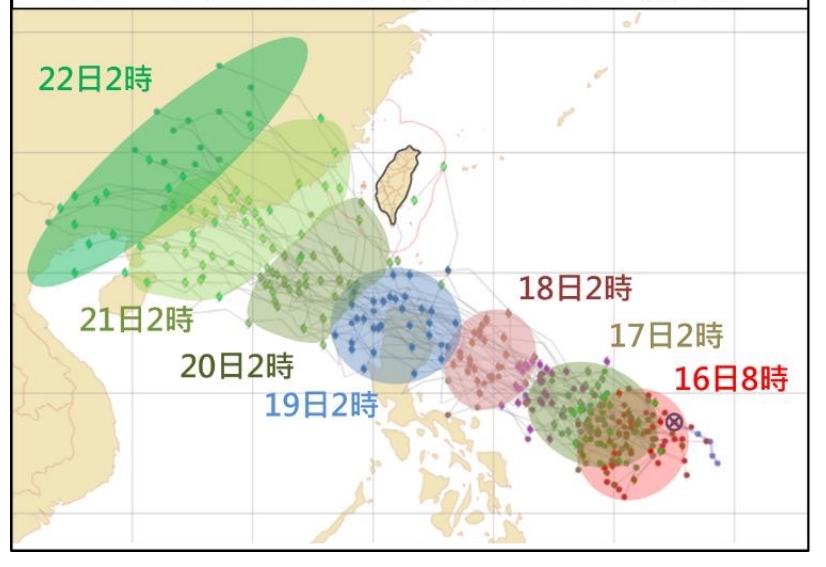 第6號颱風「薇帕」即將生成!氣象署曝「最新預測路徑」:不排除發布海警