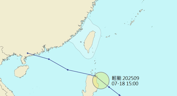準颱「薇帕」大環流鬼轉路徑南修!這期間「整片紫紅炸豪雨」開轟半台灣