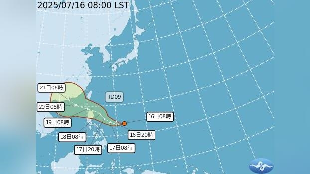 「薇帕」將生成　19日最接近台灣強度「達輕颱中上水準」