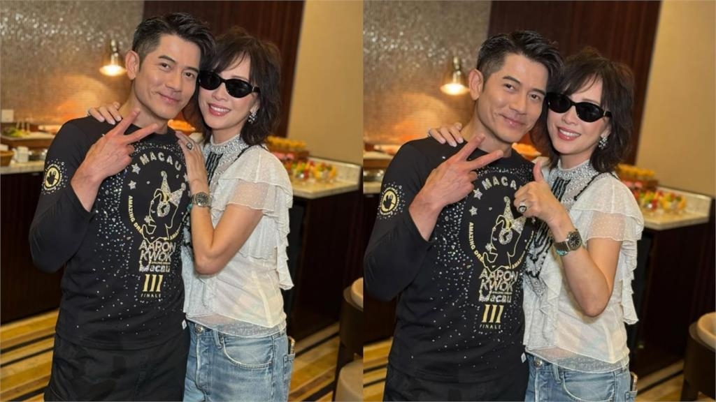 郭富城「驚人近況照」流出　劉嘉玲同框合照網嚇：這對根本不會老