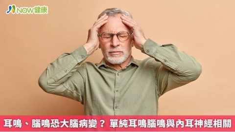 耳鳴、腦鳴恐大腦病變？ 單純耳鳴腦鳴與內耳神經相關