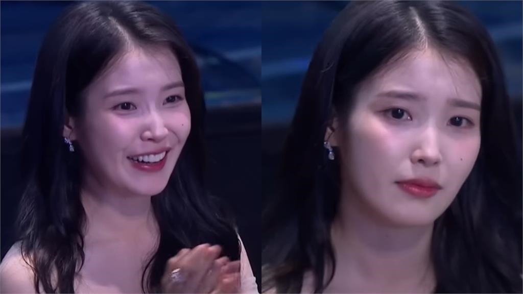 青龍獎尾聲藏彩蛋75歲大咖歌手突出場 惠利嚇到張大嘴、IU跳起來哭全被拍