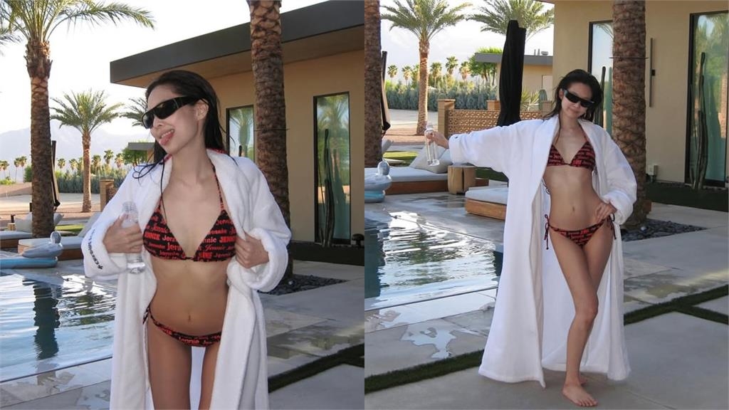 Jennie掀衣5秒「Q饅頭彈出」!比基尼「高貴身世」遭起底:世上只有1件