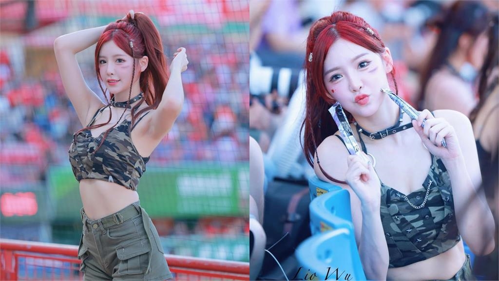 師大夜市驚見「紅髮中空裝」辣妹!啦啦隊新有菜一轉身「蜜桃掉出」42萬粉暴動