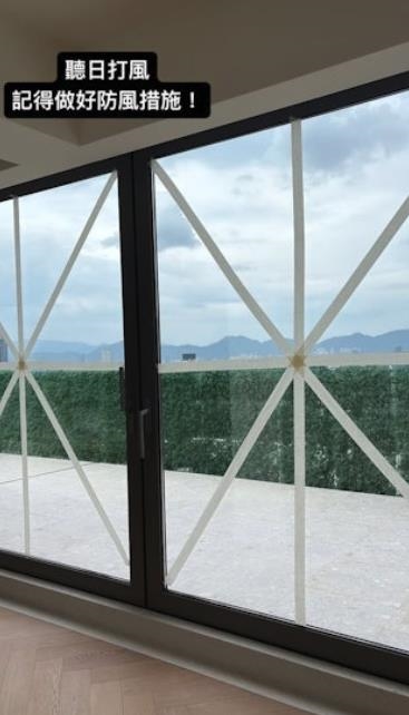 擁「至少5房產」月收租82萬!蔡卓妍PO防颱照「超奢豪宅」內部畫面曝