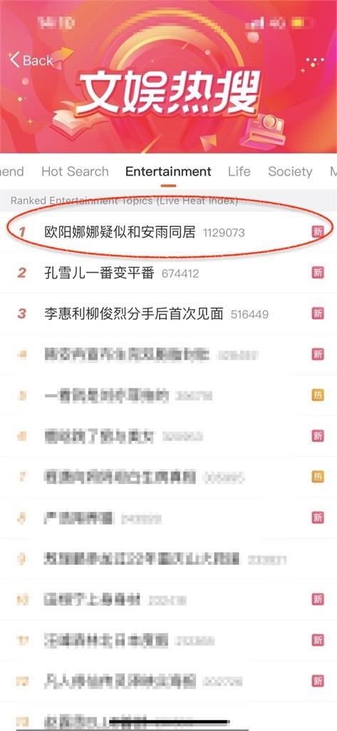 歐陽娜娜「爆同居中國搖滾男」衝熱搜第1!小粉紅挖鐵證「親密片」流出
