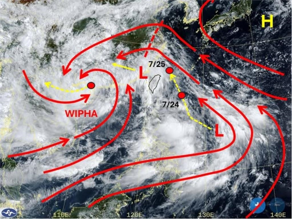 颱風低壓帶接力狂炸台東「紅到紫爆」 豪雨猛灌太平溪暴漲嚇壞網:快潰堤!