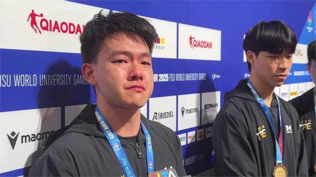 世大運(影)／奪金還流淚惹哭球迷！高承睿「失唯二兩點」自責訪問一度哽咽
