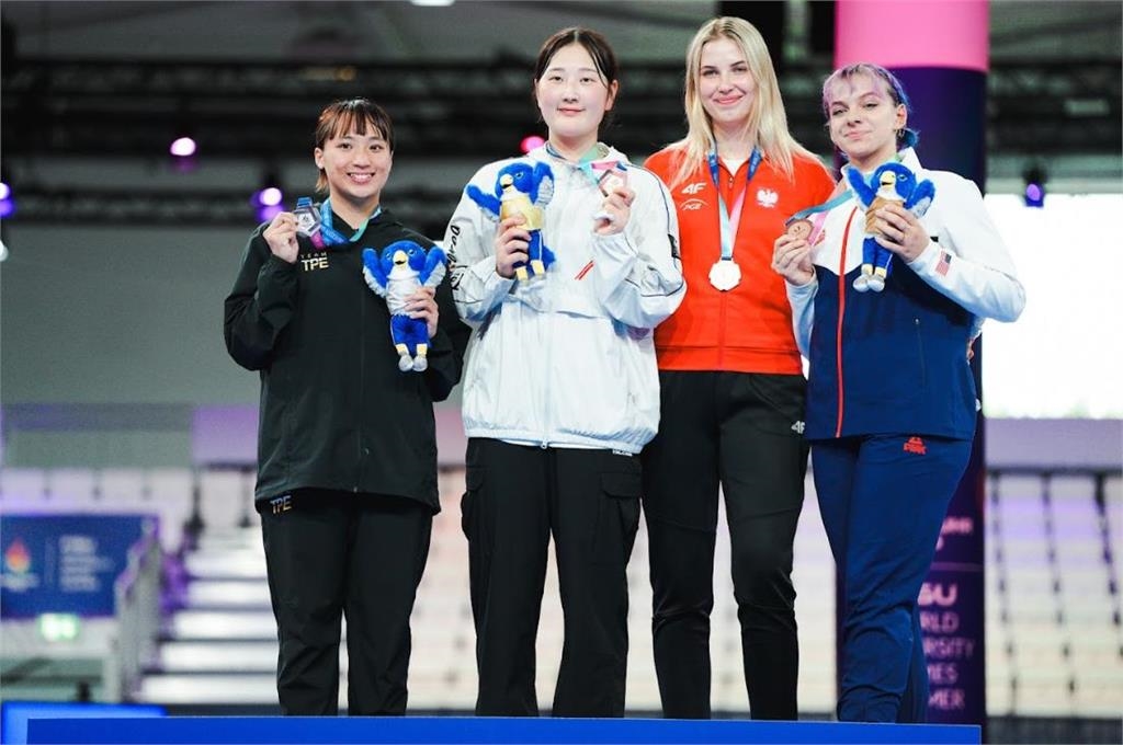 世大運(影)／跆拳道勇奪銀、銅!　金怡君金牌戰落敗摘銀、邱義睿無緣金牌戰