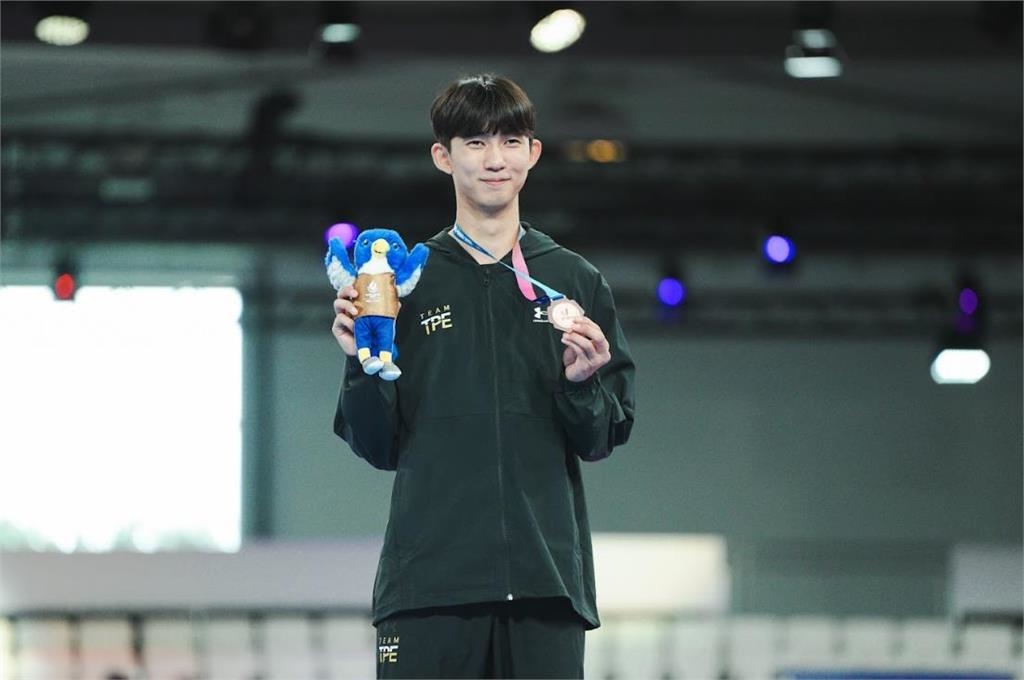 世大運(影)／跆拳道勇奪銀、銅!　金怡君金牌戰落敗摘銀、邱義睿無緣金牌戰