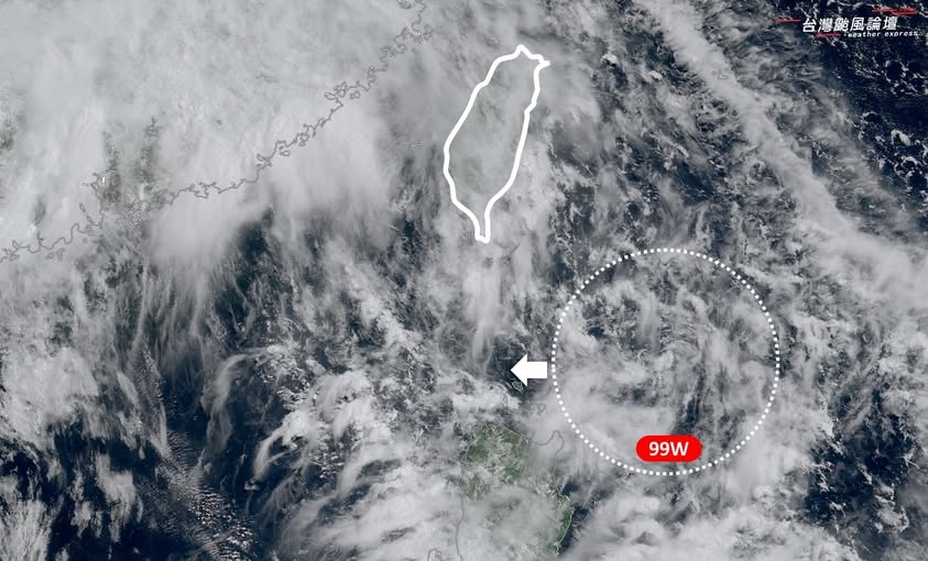 熱帶擾動「再+1」!氣象粉專示警「互動變數大」對台天氣影響曝光