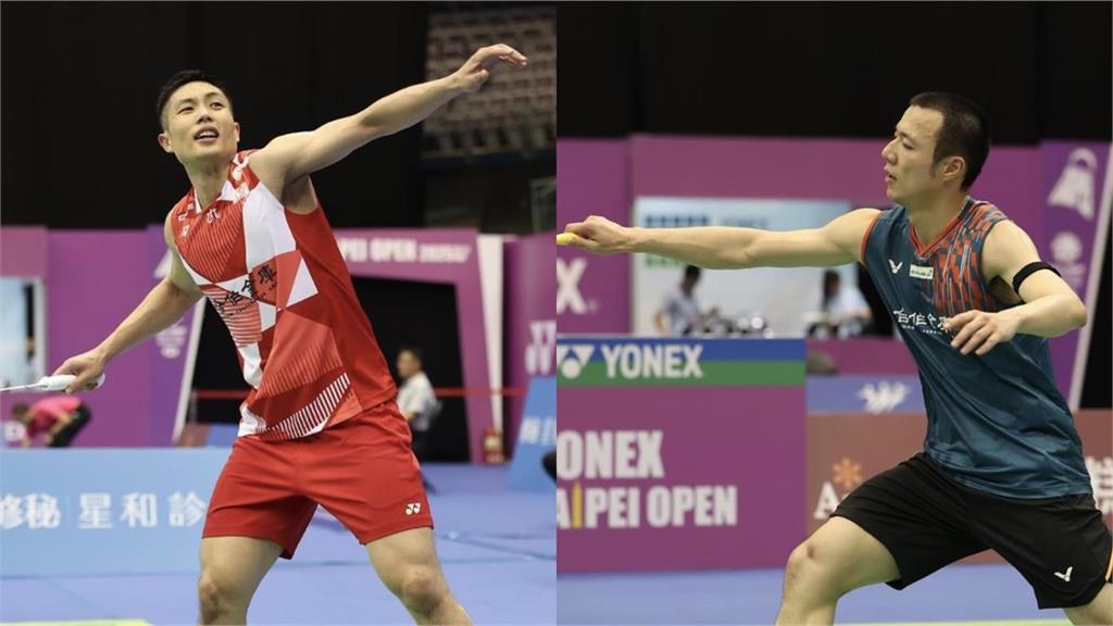 羽球／最熟悉的天敵！周天成中國賽男單首輪擊敗王子維　寫「天王內戰」13連勝