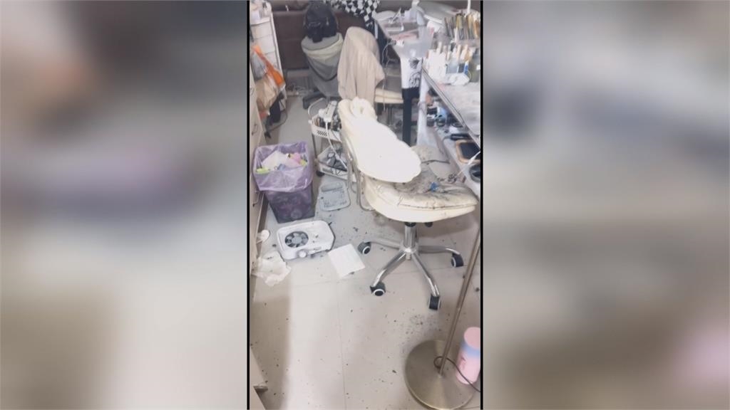 彰化鹿港美甲店無預警爆炸 疑機器「電線混用」釀災