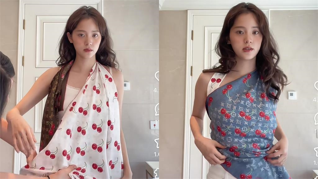  今夏最夯「絲巾穿搭」不會的看過來！歐陽娜娜、Lily都在穿「手把手教學」包你會