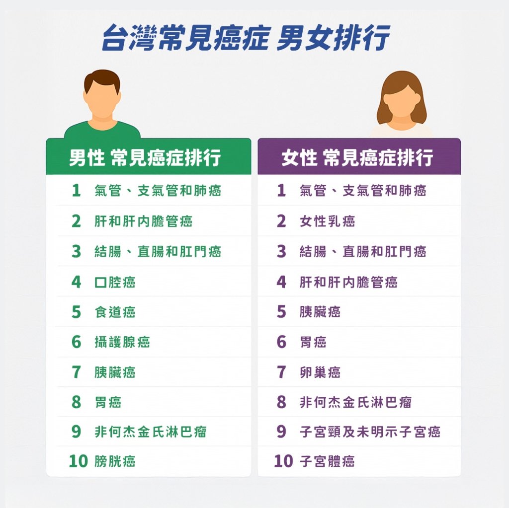 台灣最新10大死因出爐！「這1項」連霸43年最致命！