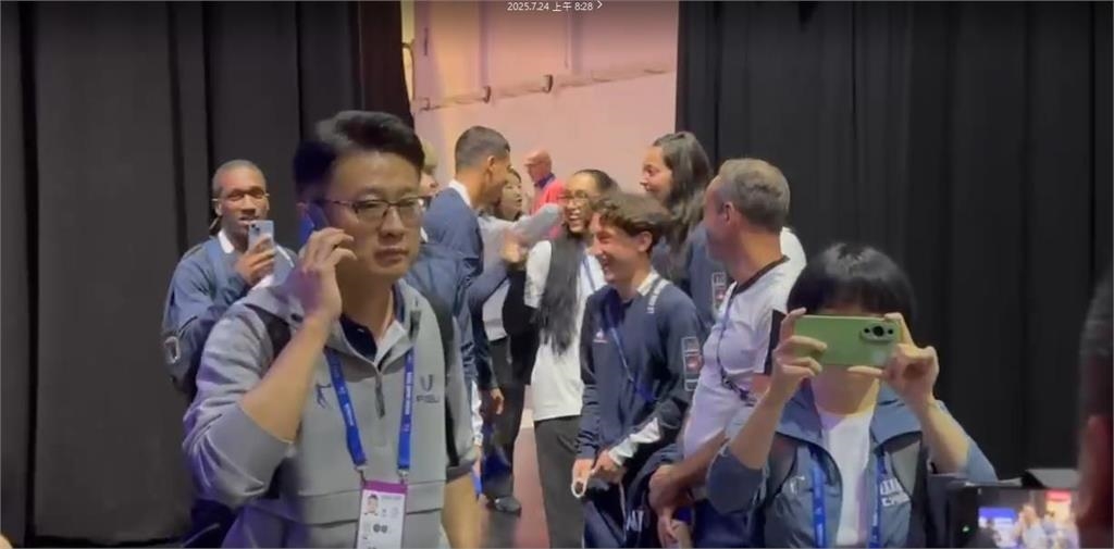 不爽台灣奪牌「中國隊野蠻搶賀電」激烈衝突曝光！法國隊力挺高喊這句…他們縮了