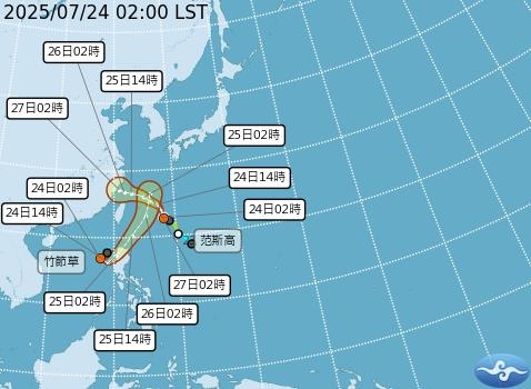 范斯高、竹節草左右夾殺台灣！「雙颱未來走向曝光」專家分析2關鍵：全身而退