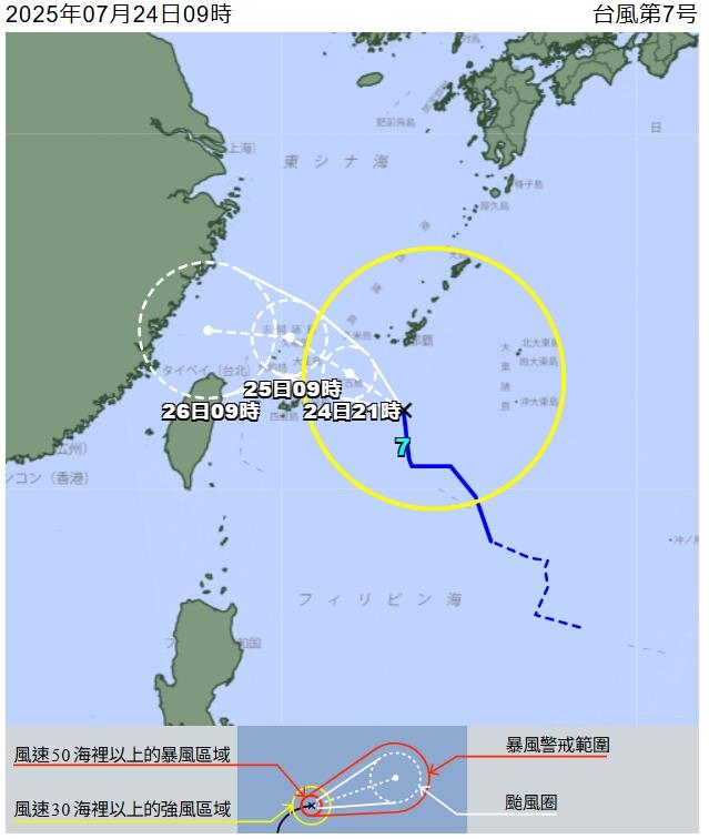 雙颱共舞來勢洶洶！日本氣象廳最新預測路徑曝「對台影響最大」時間點