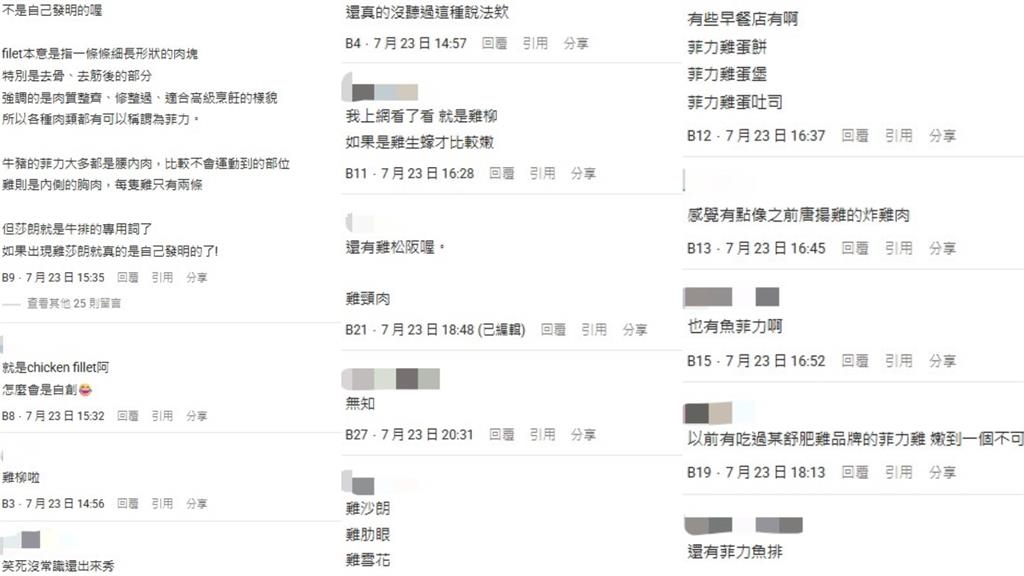 便當店賣「雞菲力」遭吐槽自創名稱…吃完超問號釣內行人給「1解答」