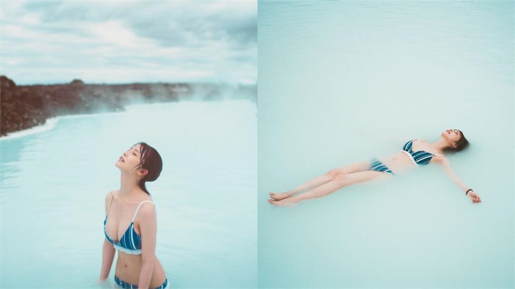 長濱禰留再出寫真「北歐大解放」！比基尼炸「超兇深溝」粉絲哭喊：看不到