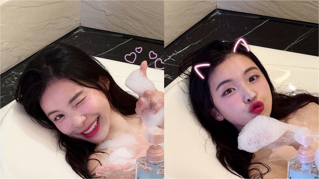 李多慧「緞面睡袍太絲滑」整件全消失！泡澡片外流「大片肉色」全被拍