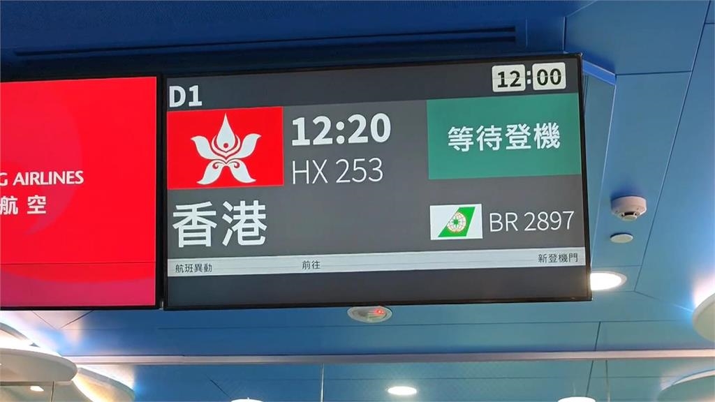 香港航空降落桃機「滑錯跑道」！　與海南航空「頭對頭」